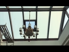 Applicazione di Smart Film sul Tetto in Vetro della Veranda