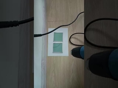 Видео с дисплеем, меняющим цвет, термохромной PVB-пленки